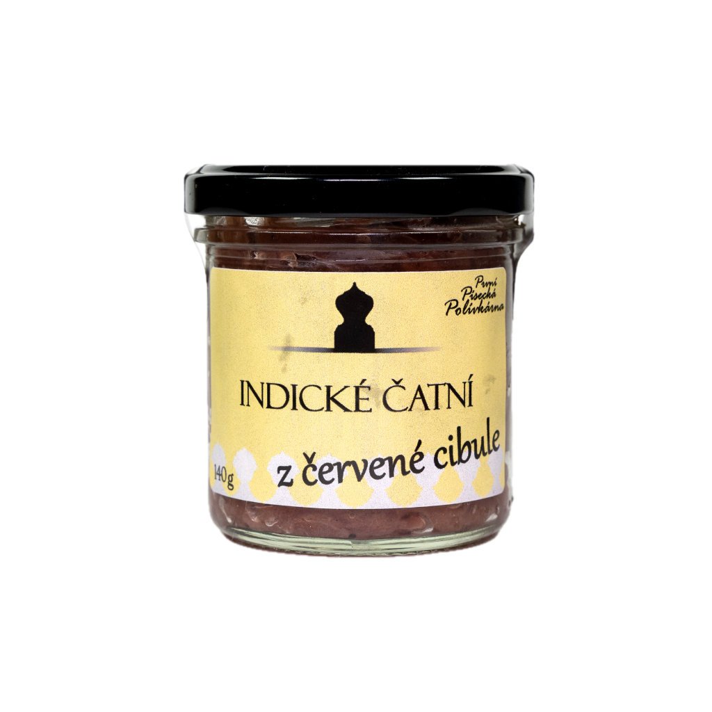 Čatní z červené cibule