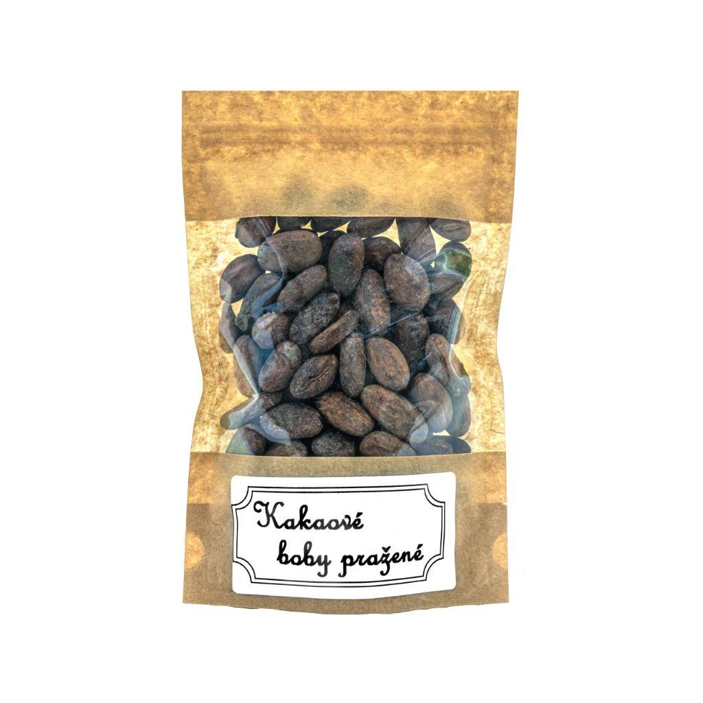 Kakaové boby pražené celé 100 g