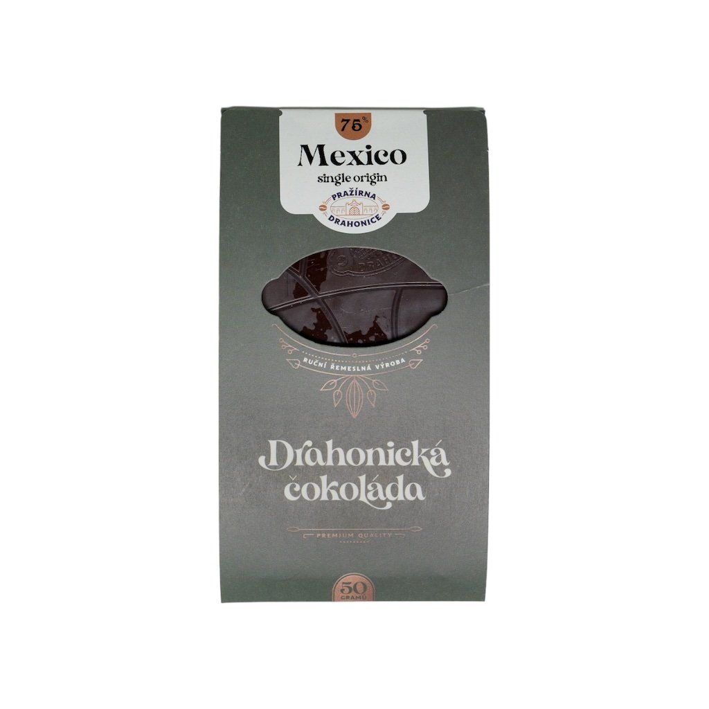 Čokoláda Extra Tmavá Mexico 75%