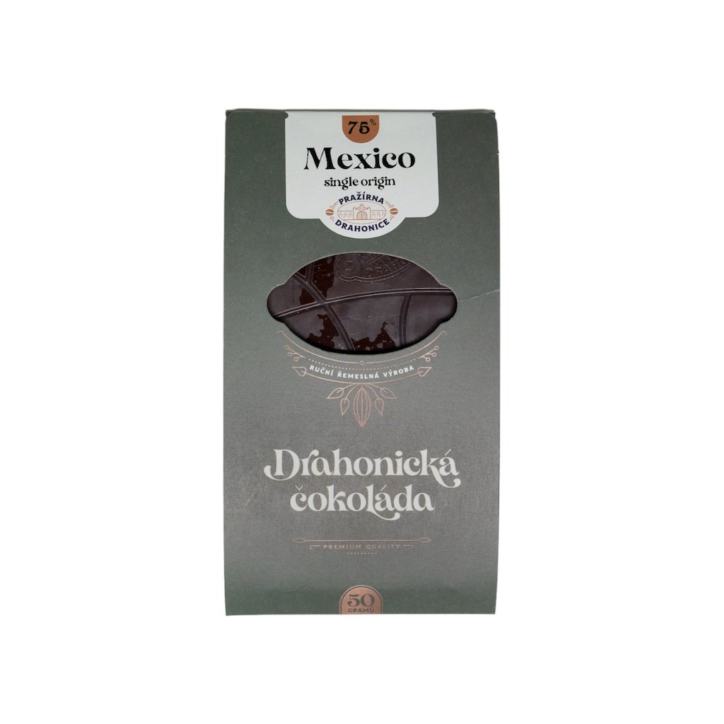 Čokoláda Extra Tmavá Mexico 75%