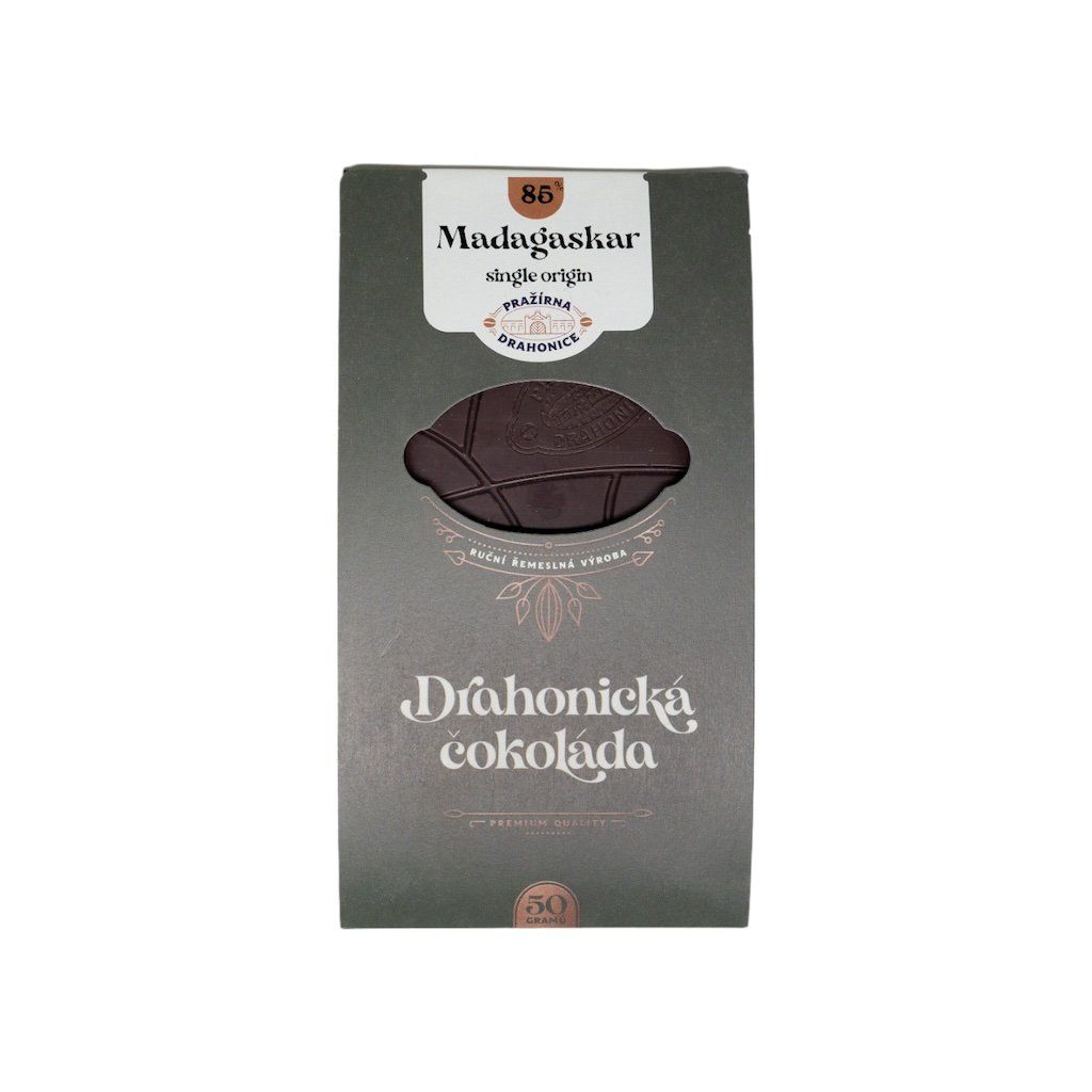 Čokoláda Extra Tmavá Madagaskar 85%