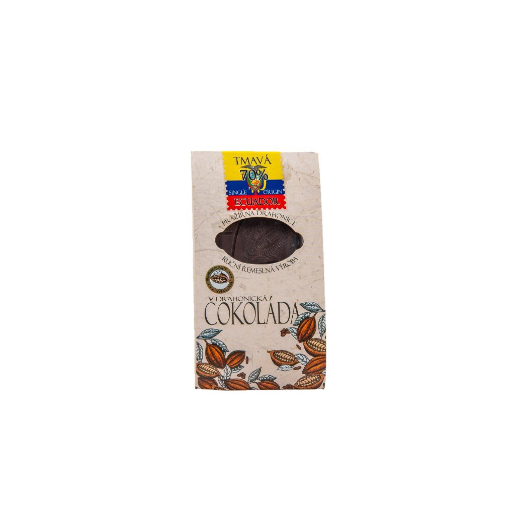 Čokoláda Tmavá Ecuador Arriba 70%