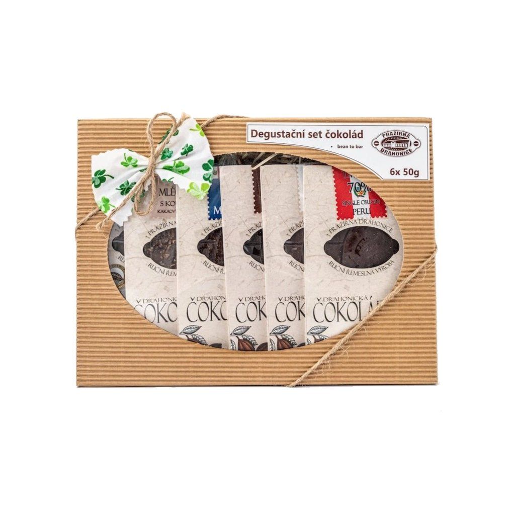 Velký degustační set čokolád 6x50g
