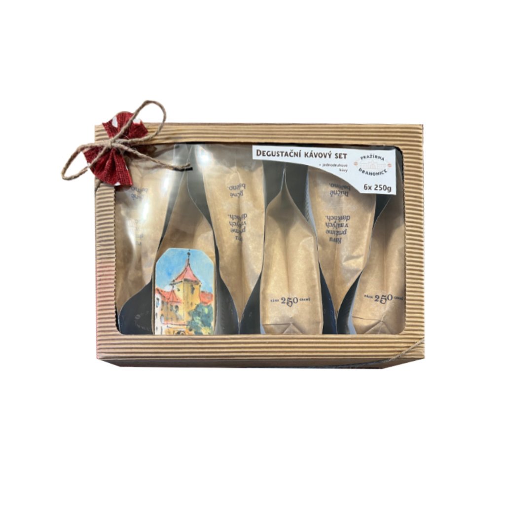 Velký degustační balíček kávy 6 x 250 g