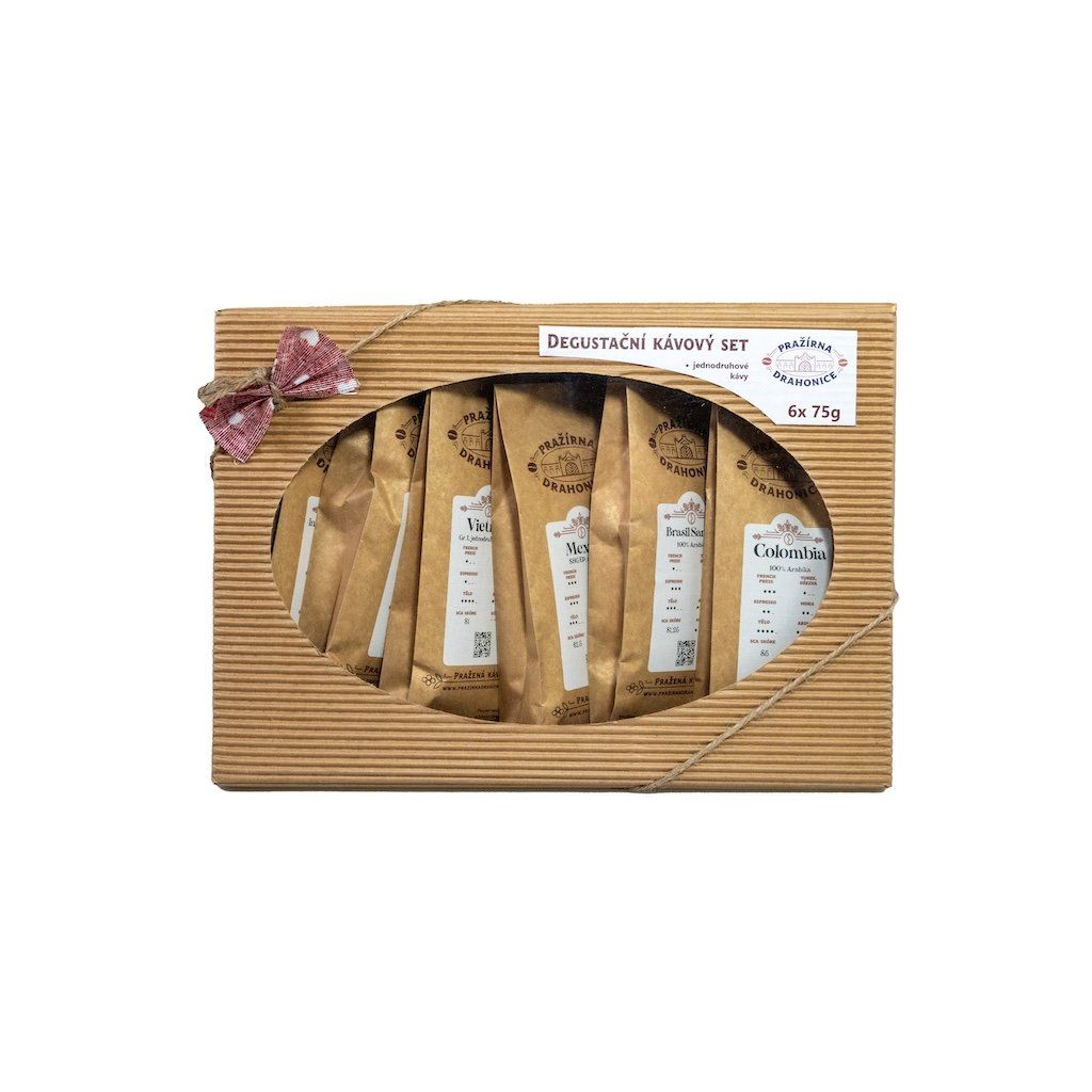 Degustační balíček kávy 6x75g