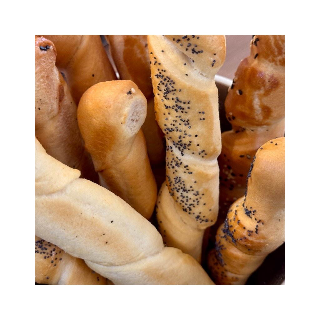 Tyčky kynuté (slaná tyčka)
