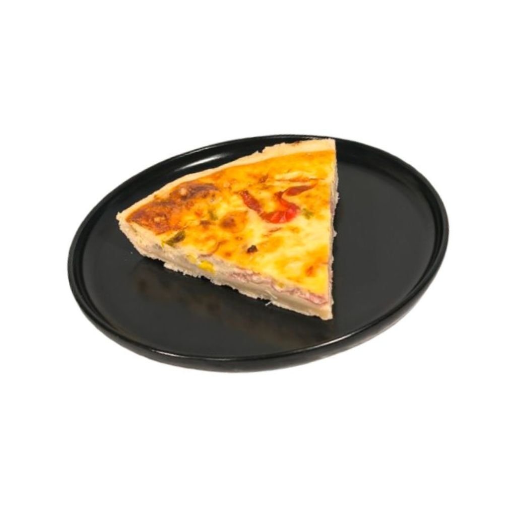 Quiche cibulový se šunkou