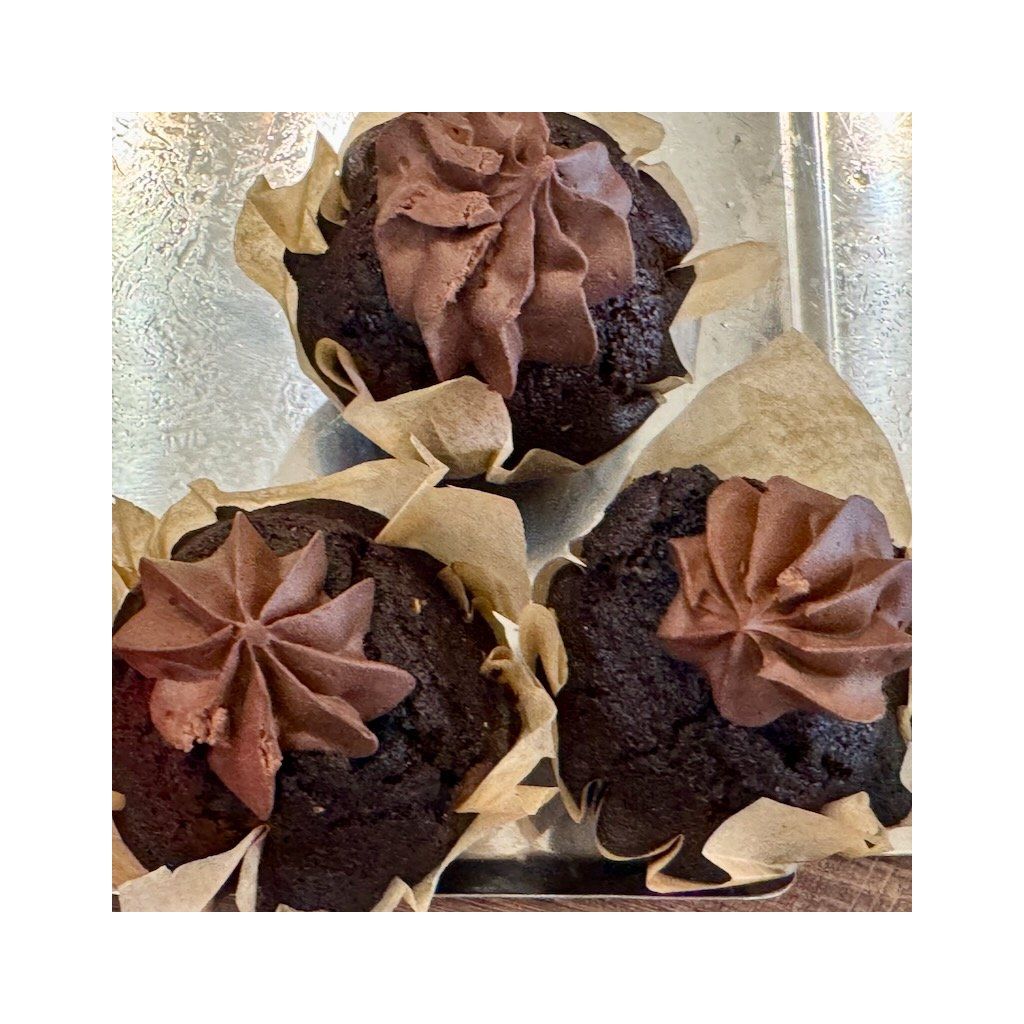 Čokoládovo-řepový muffin