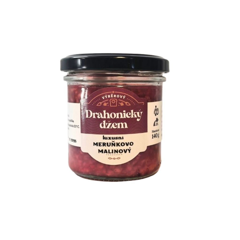 Džem výběrový meruňkovo-malinový 140 g